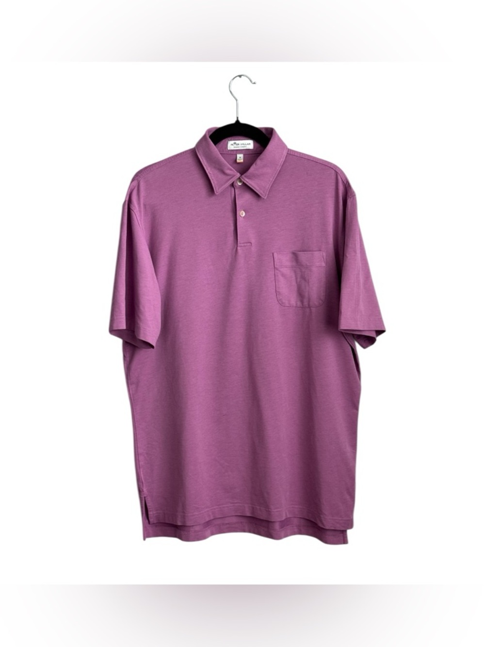 Peter Millar Men's Summer Confort Short Sleeve Polo Shirt - Mauve, Size Medium